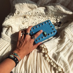 Kingman Turquoise mini wallet