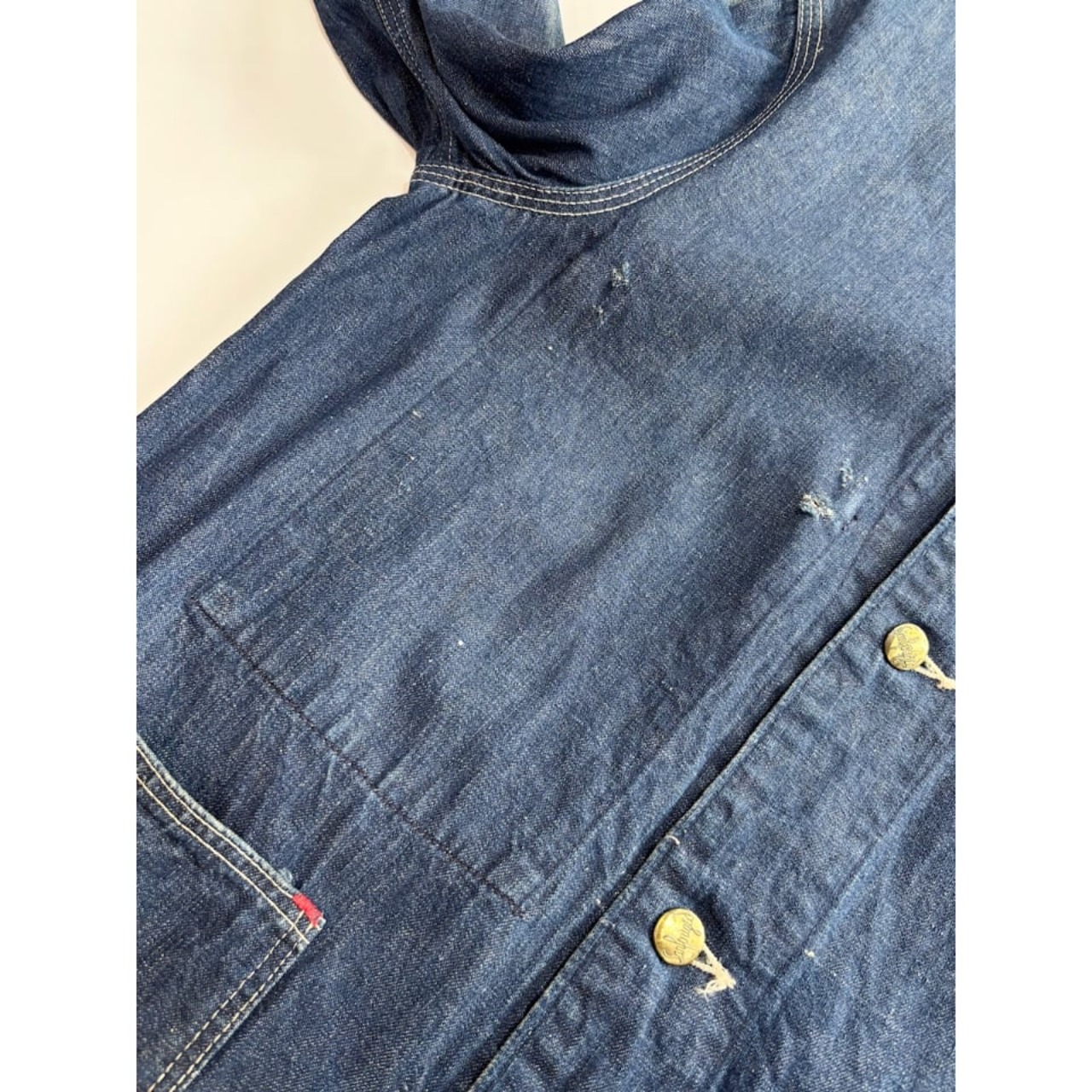 50〜60s BLUE BELL "WW2 CUSTOM" DENIM COVERALL Size 38