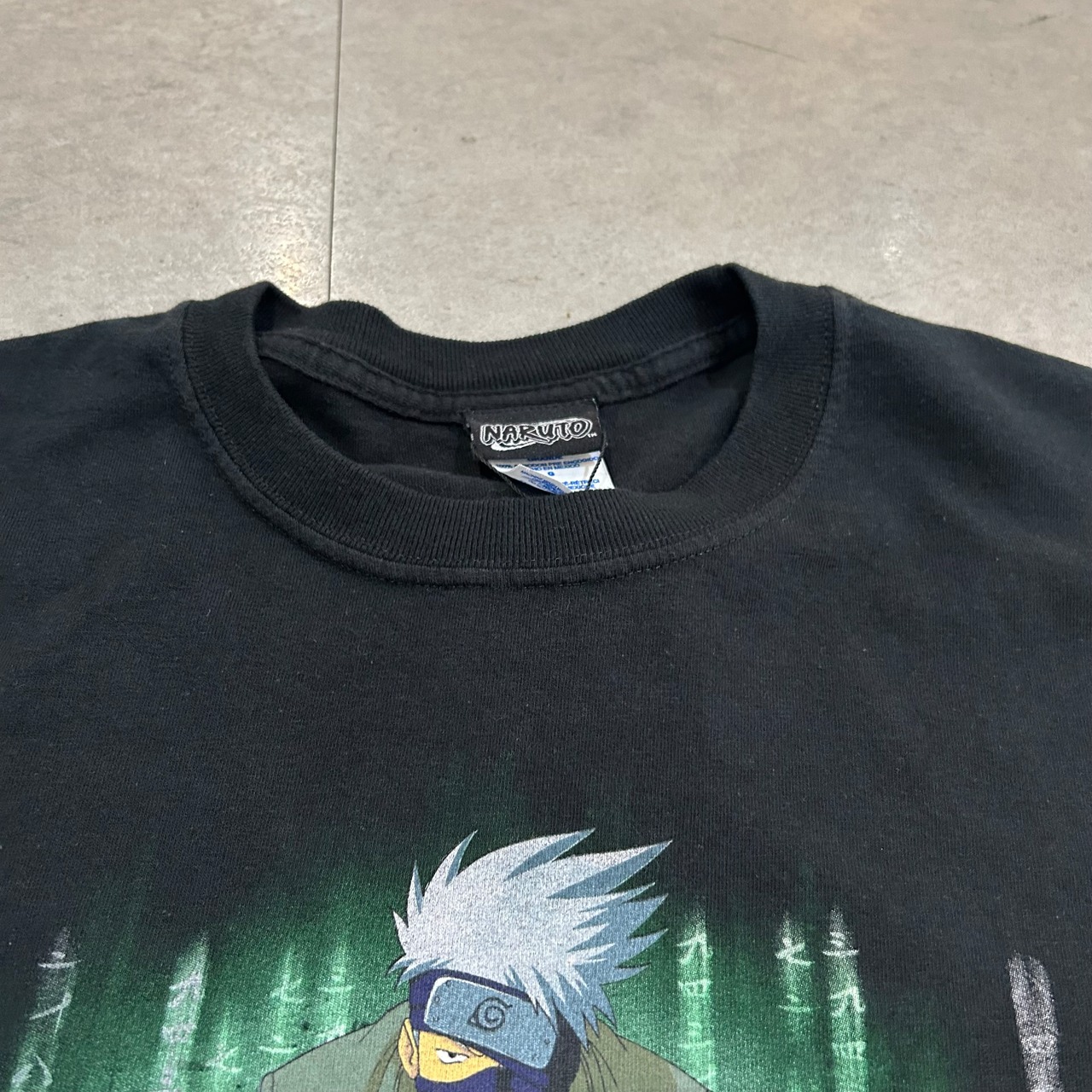 size: L 【 NARUTO KAKASI 】ナルト アニメTシャツ アニメ カカシ 我愛 