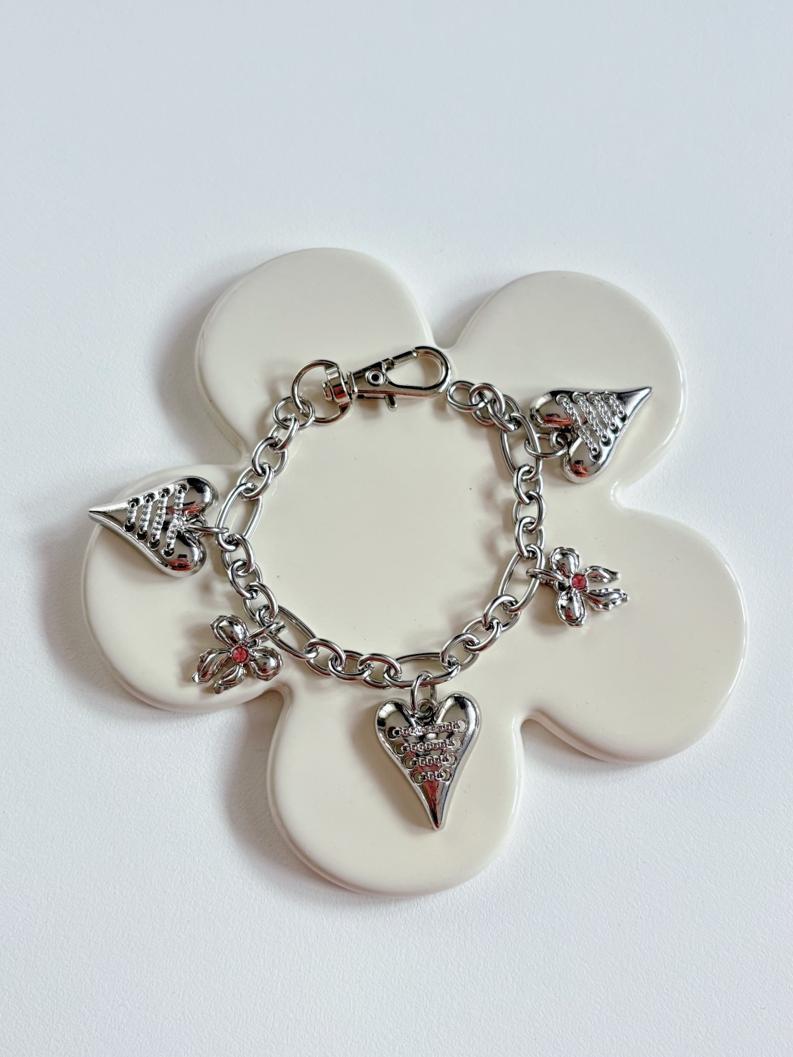 heart lace-up bracelet