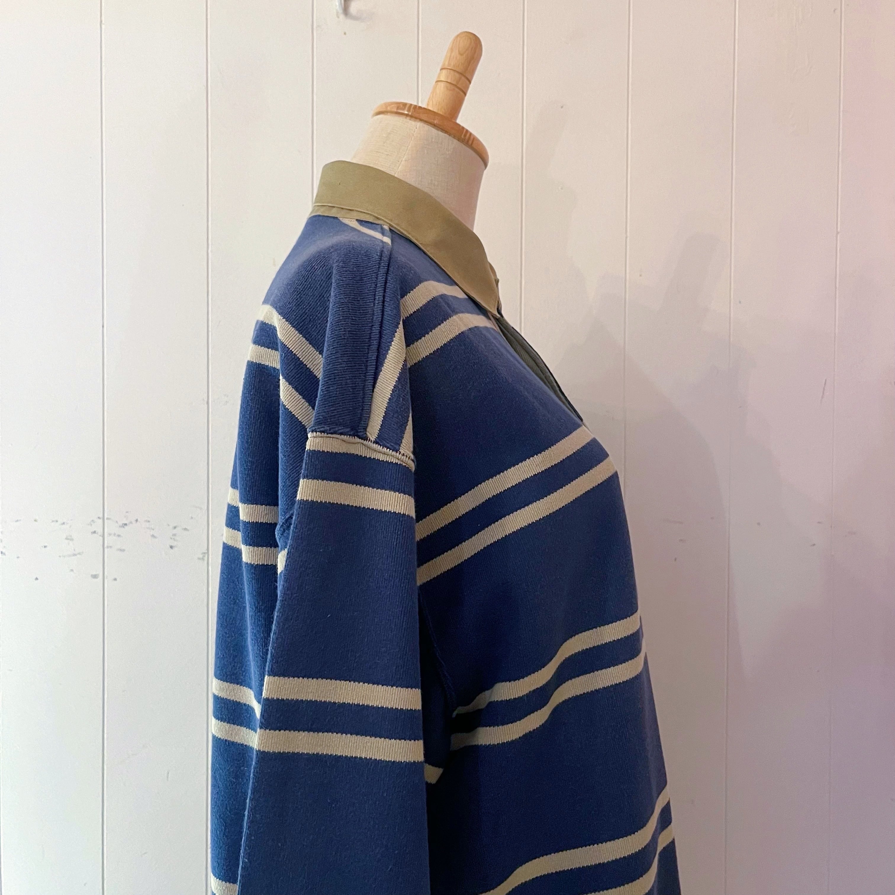 lodge embroidery rugger shirt