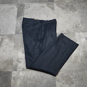 NAUTICA black linen wide slacks