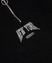 NEW YORK LOGO BOA HALF ZIP PULL-OVER［REJ098］