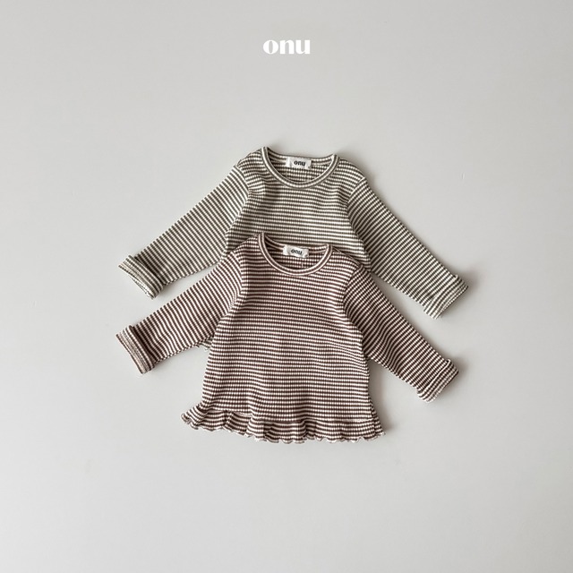 fril tee【onu】※予約商品
