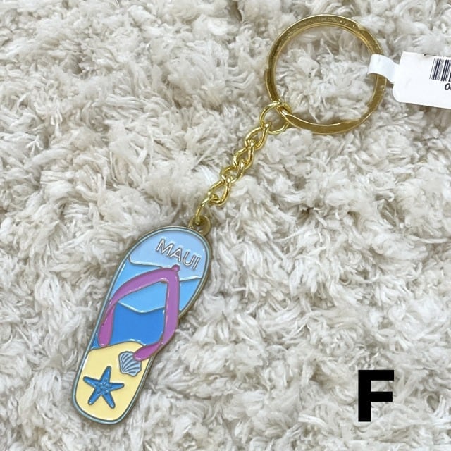 SoHa Living】キーホルダー キーチェーン プルメリア モンステラ