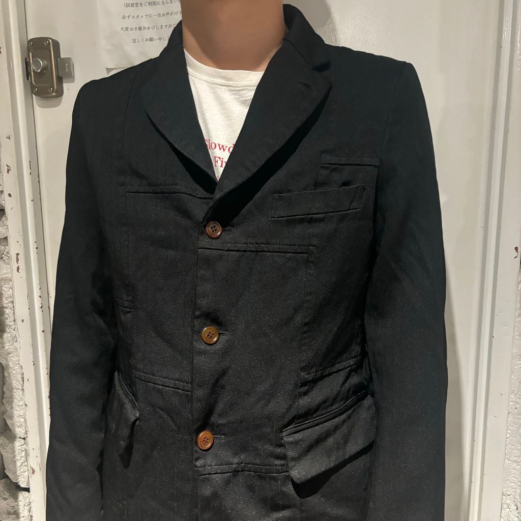 COMME des GARCONS HOMME DEUX ジャケット COMME des GARCONS HOMME DEUX(コムデギャルソンオムドゥ) ポリ縮絨