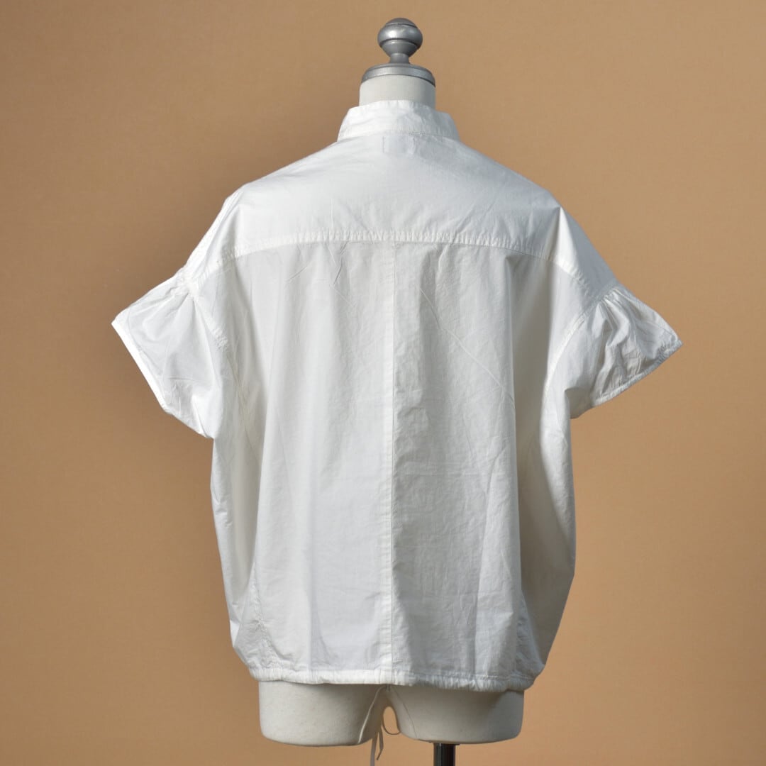 IKITSUKE イキツケ 梯子レースブラウス・ホワイト【送料無料】