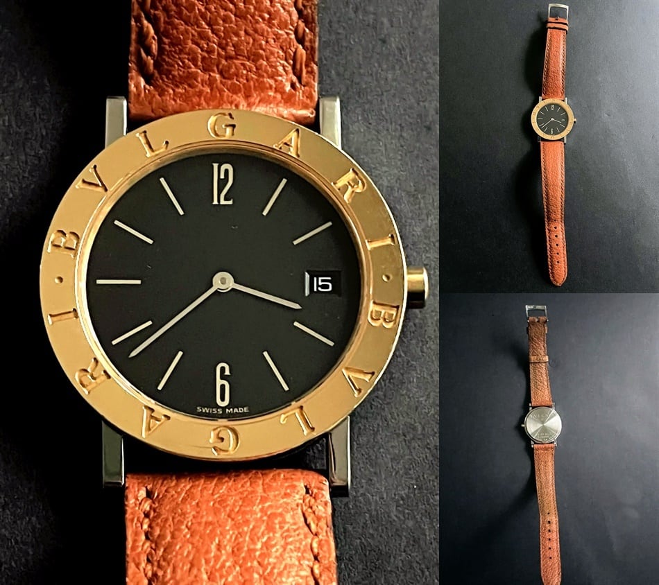 BVLGARI ブルガリ K18YG 750 SS ブルガリブルガリ BB33SGLD クォーツ