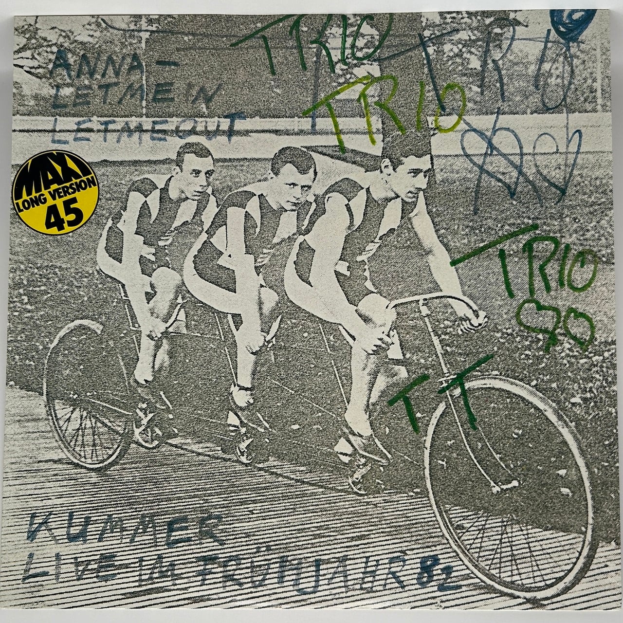 【12EP】TRIO – Anna Letmein Letmeout / Kummer Live Im Frühjahr 82