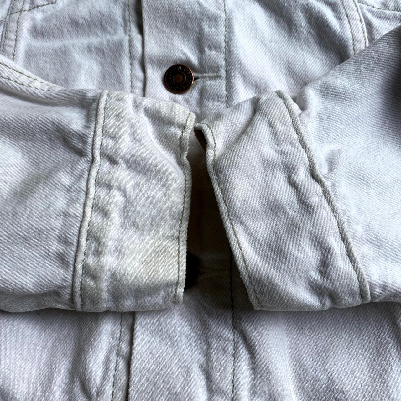 90年代 チュニジア製 Levi's ユーロリーバイス 70503 ホワイト 90年代 チュニジア製 Levi's ユーロリーバイス 70503 ホワイト