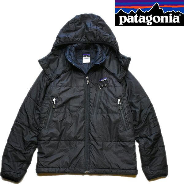 1点物◇パタゴニアPatagoniaパフジャケット黒ダウンジャケット古着