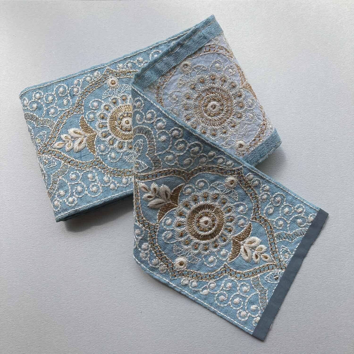 再入荷〉アラベスク柄幅太刺繍リボン（1mカット） | Dua-アクセサリー