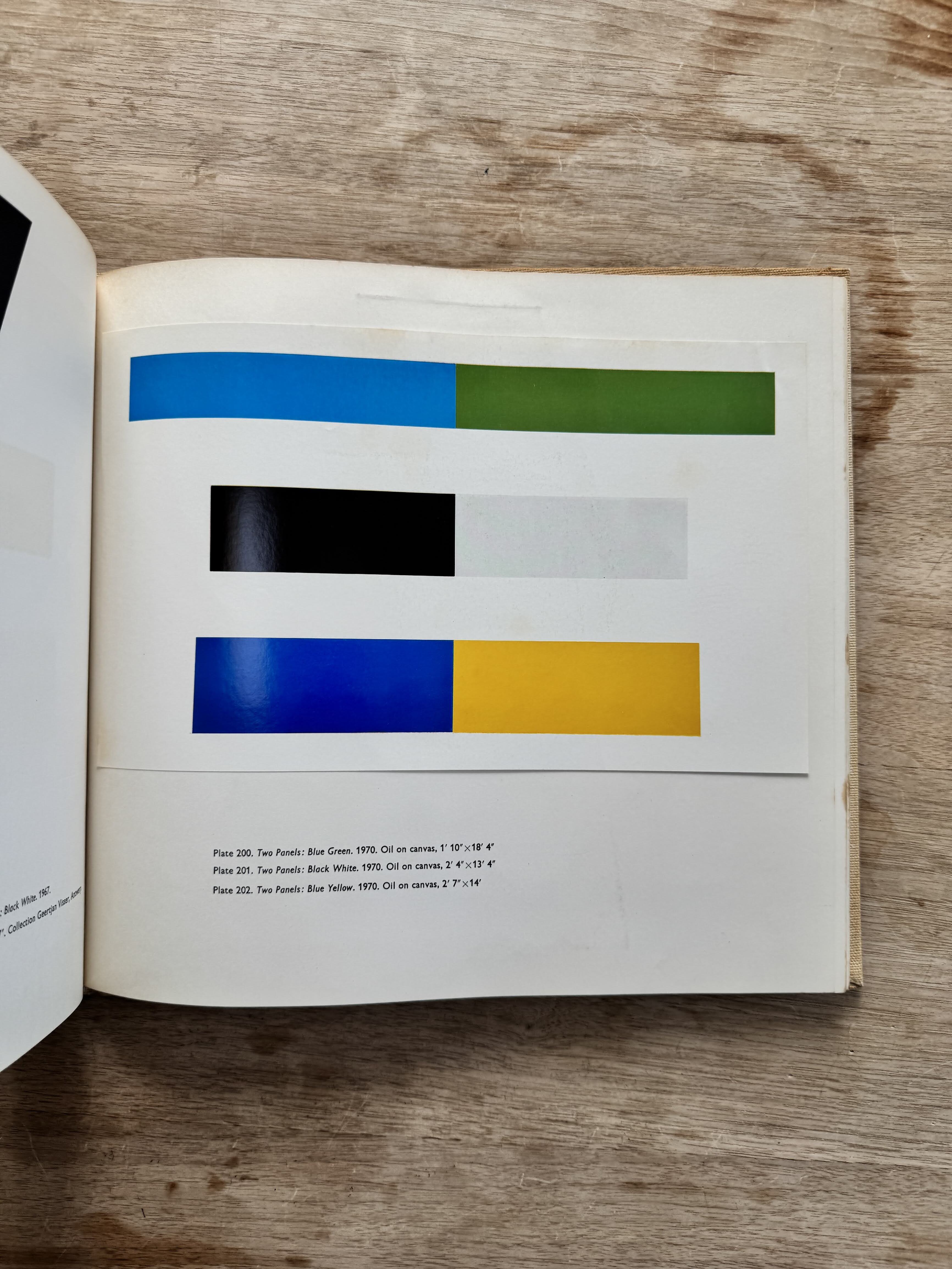 Ellsworth | Kelly PAGE SPREAD OBJECTS & NF Abrams） Kelly