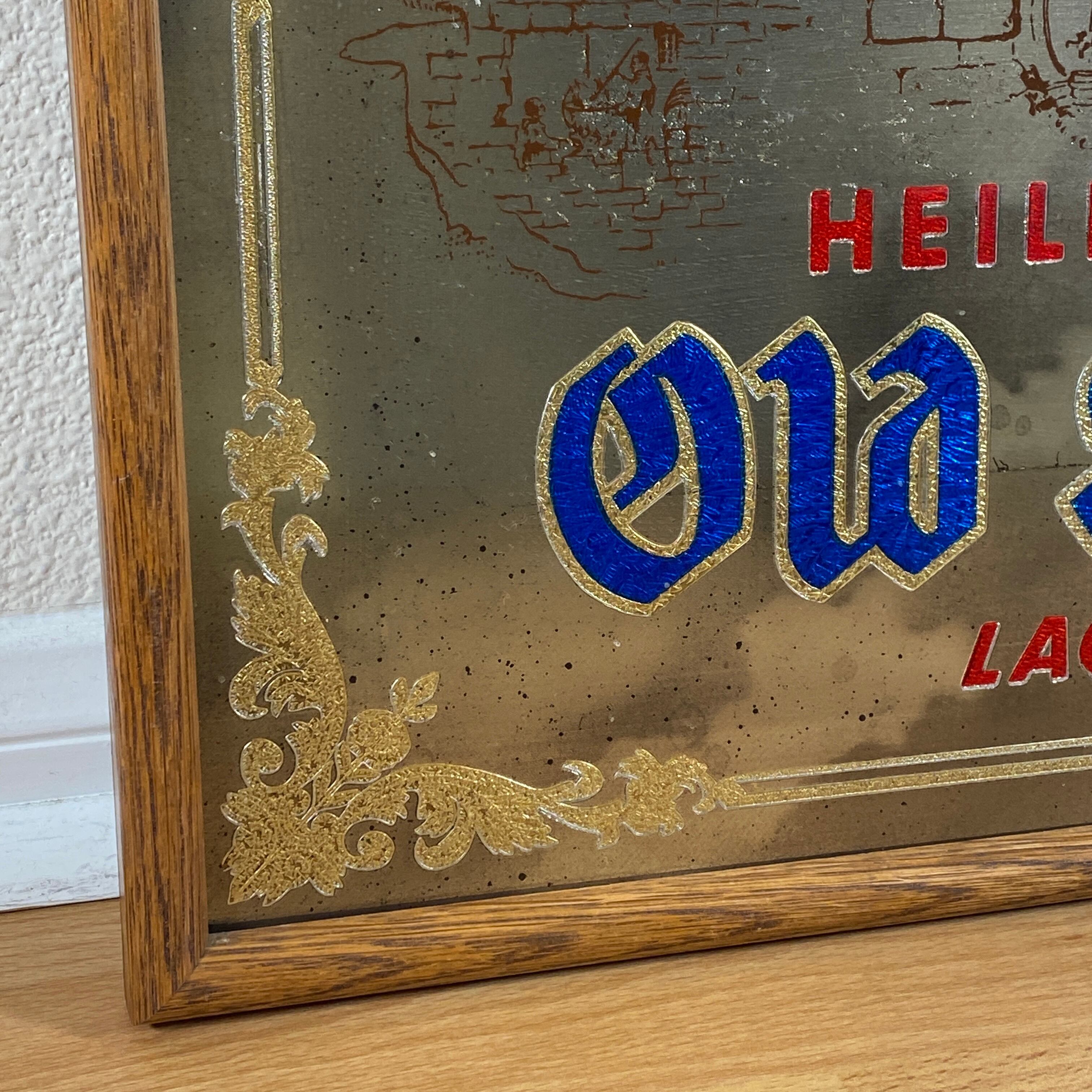 1115 ビンテージ パブミラー Heileman's Old Style | VINTAGE RUSH