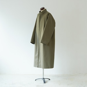 Stand collar Coat (Khaki)