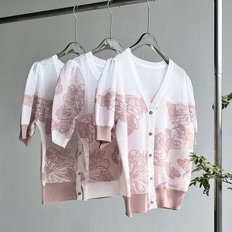 ジュイ風エレガントニットトップス36271