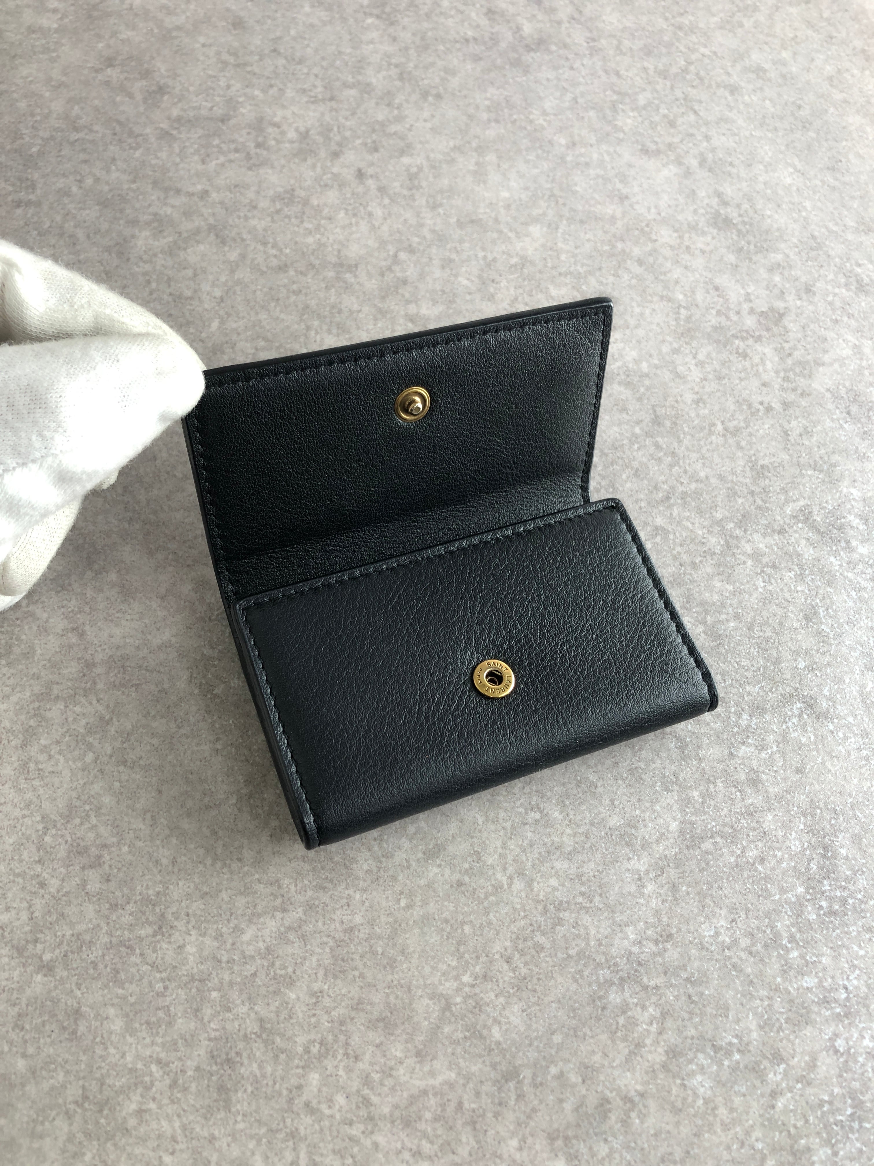 Yves Saint Laurent イヴ・サンローラン キーケース ブラック YSL