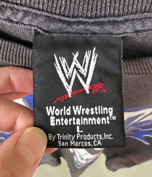-World Wrestling Entertainment- Vintage 00s L STUNNER Print T-Shirt