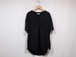WHOWHAT”SPINAL WIDE T<SHORT SLEEVE>BLACK”