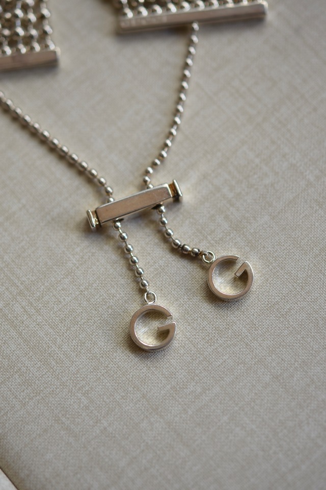 IORI／"GUCCI" bracelet／10-Strand ball chain