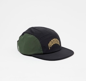 PROGRESS RUNNING CLUB ciele ×PRC "PROGRESS" POLYESTER CAP Col.BLACK*GREEN