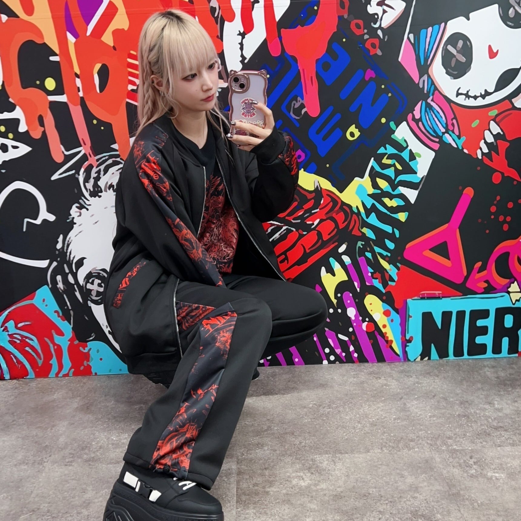 彼岸花SIDE LINE ZIP OUTER | NIER CLOTHING