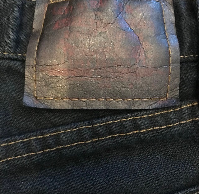 USED KIDS LEVIS 517 後染めブラックブーツカットデニム 120cm 