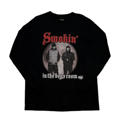 WasHere x SMOKIN' IN THE BOYS ROOM L/S TEE