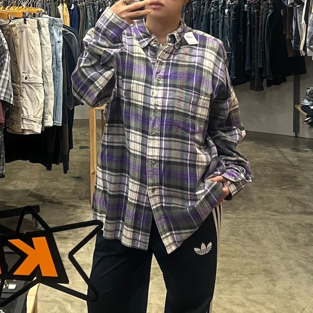 【VanHeusen/ヴァンヒューゼン】ネルシャツ