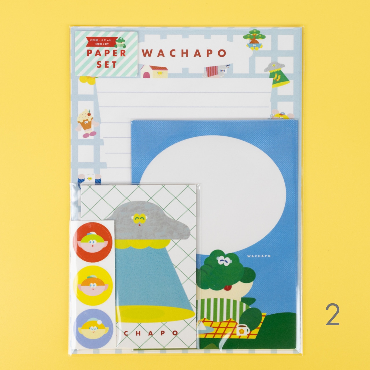 < WACHAPO > ペーパーセット