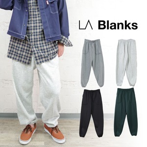 【LA Blanks(エルエーブランクス)】Made In USA クラシックフリースポケットスウェットパンツ