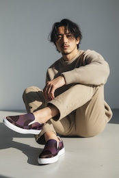 Men's slip-on canvas shoes