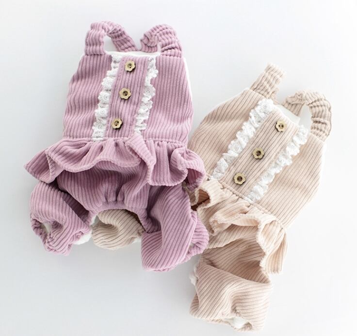 おすすめ☞《予約》2101845 コーデュロイチュチュロンパース