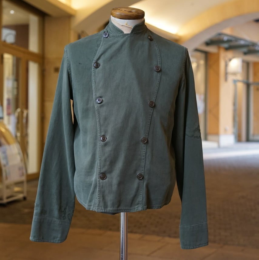 1957 DUTCH MILITARY COTTON DOUBLE BREASTED JACKET