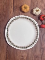 【Vintage】Gefle (ｹﾞﾌﾚ)/Safari(ｻﾌｧﾘ) Plate 24cm / Sweden①