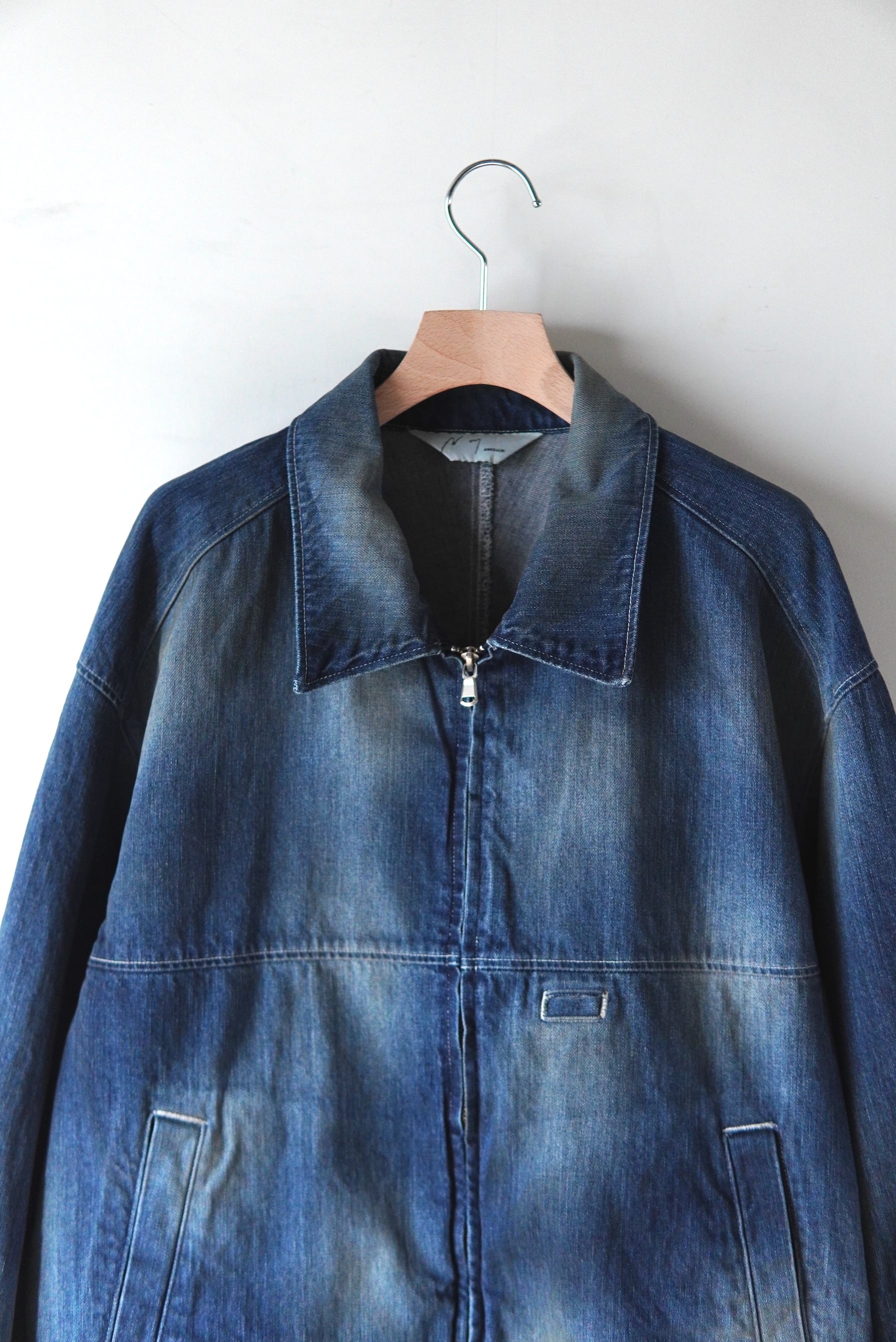 ANCELLM / DENIM ZIPUP JACKET / ANC-JK78 | POETRY