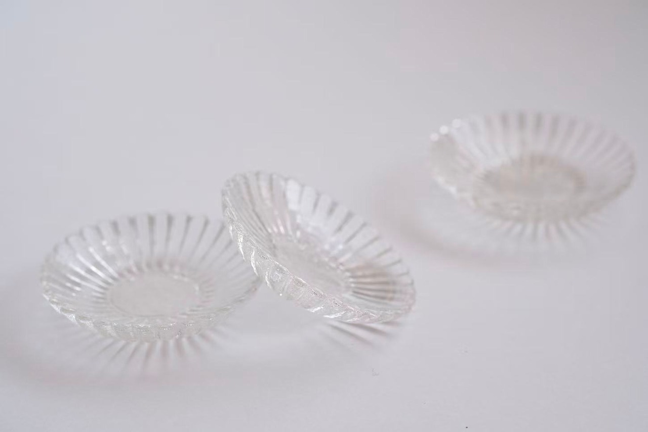 小林裕之·希  Hiroshi & Nozomi Kobayashi - 豆皿/茶托 glass plate