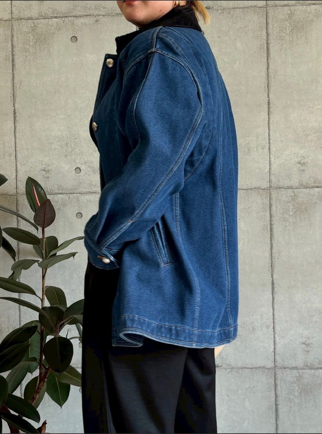 ROSIEE 】裏起毛デニムジャケット | valance 福井｜レディース