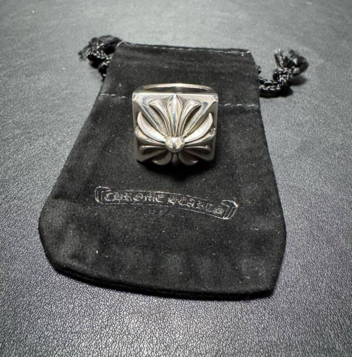 CHROME HEARTS クロムハーツ CHプラス ピラミッド リング | chromehearts