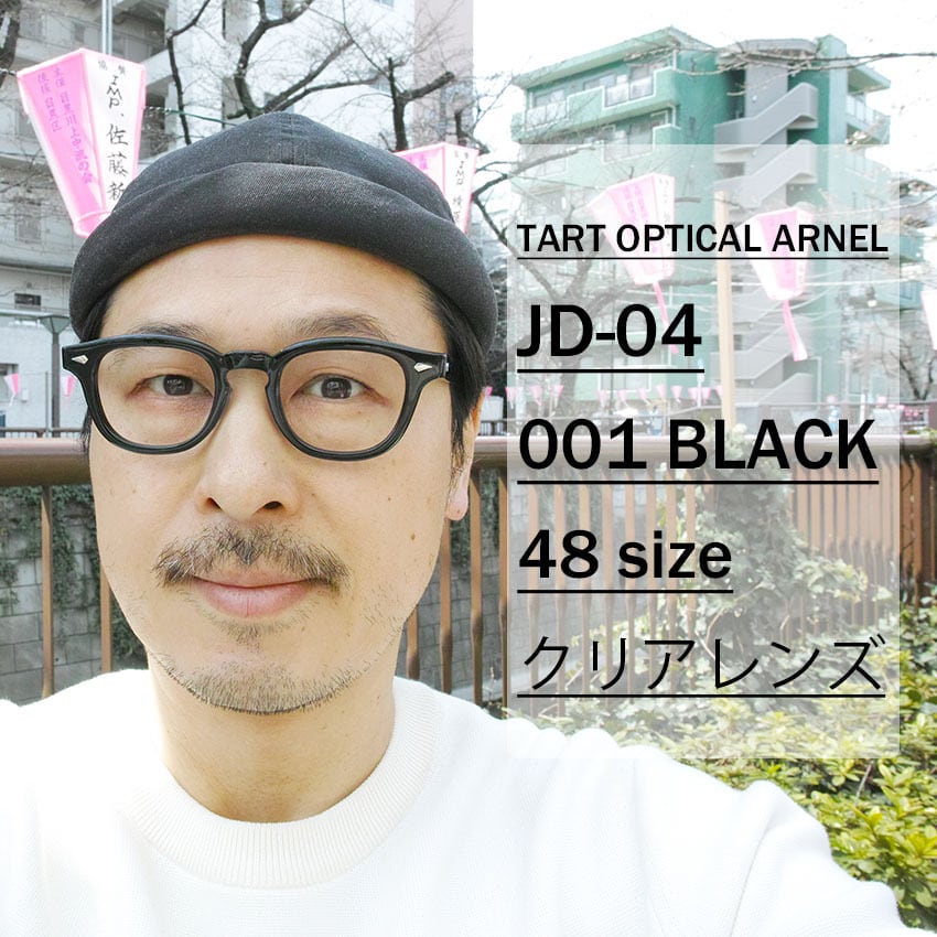 TART OPTICAL ARNEL タートオプティカル アーネル / JD-04 / 001 BLACK
