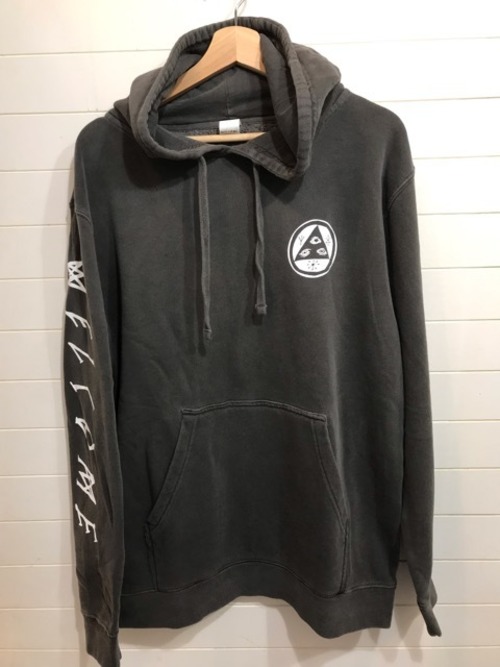 WELCOME / Tali-Scrawl Pigment Dye Hoodie