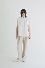 CLANE PANELL PLEAT SQUARE SLEEVE SHIRTS 3色展開