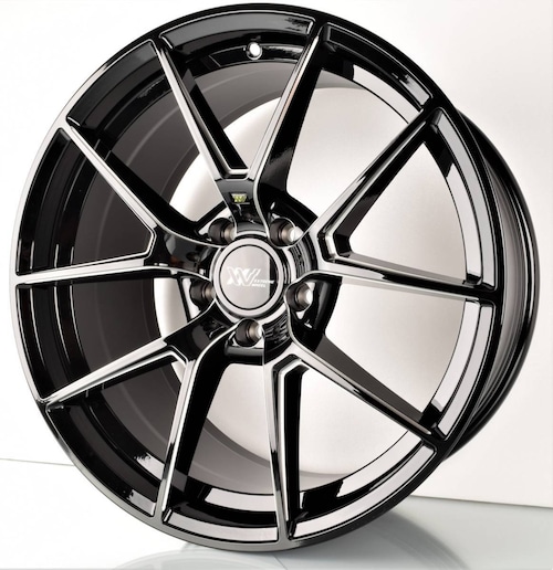 19インチ Staggered Black ホイール ( 4本セット ) アウディ A5 A7 A8 S5 S7 S8 RS5 RS7 SQ5 -DFO-1067