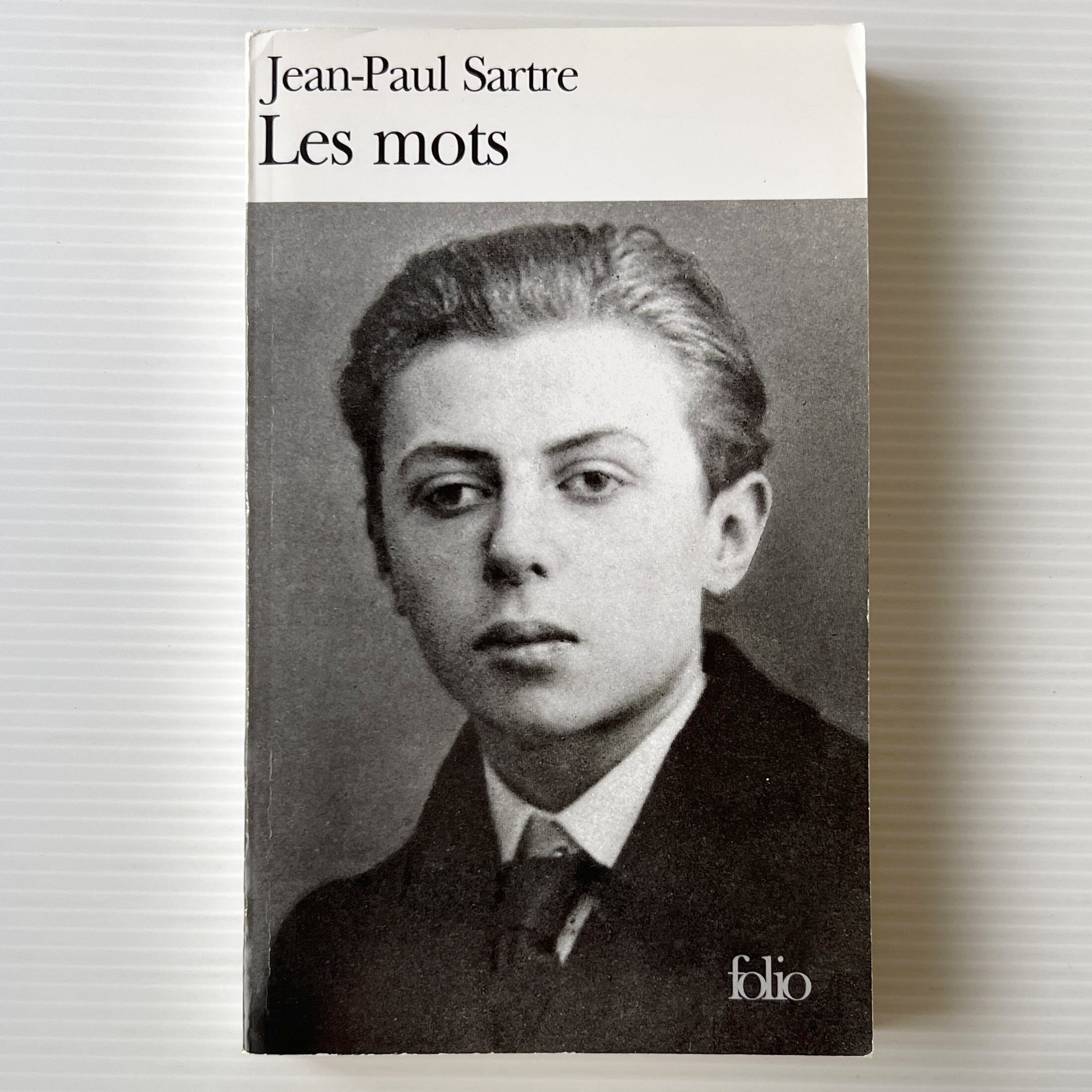 Les Mots <Collection Folio> 言葉 / Jean-Paul Sartre ジャン=ポール・サルトル / Gallimard