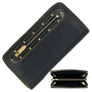 Unused LOUIS VUITTON ルイヴィトン ジッピーウォレット M93029 スハリ ゴートスキン ブラック ゴールド金具 長財布 未使用