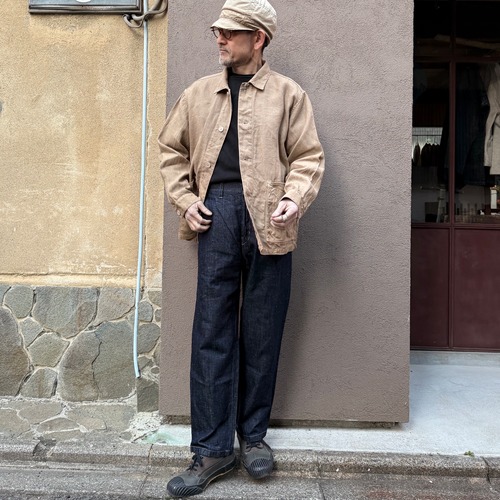 MITTAN　JK-82 和紙大麻ジャケット　胡桃　size2