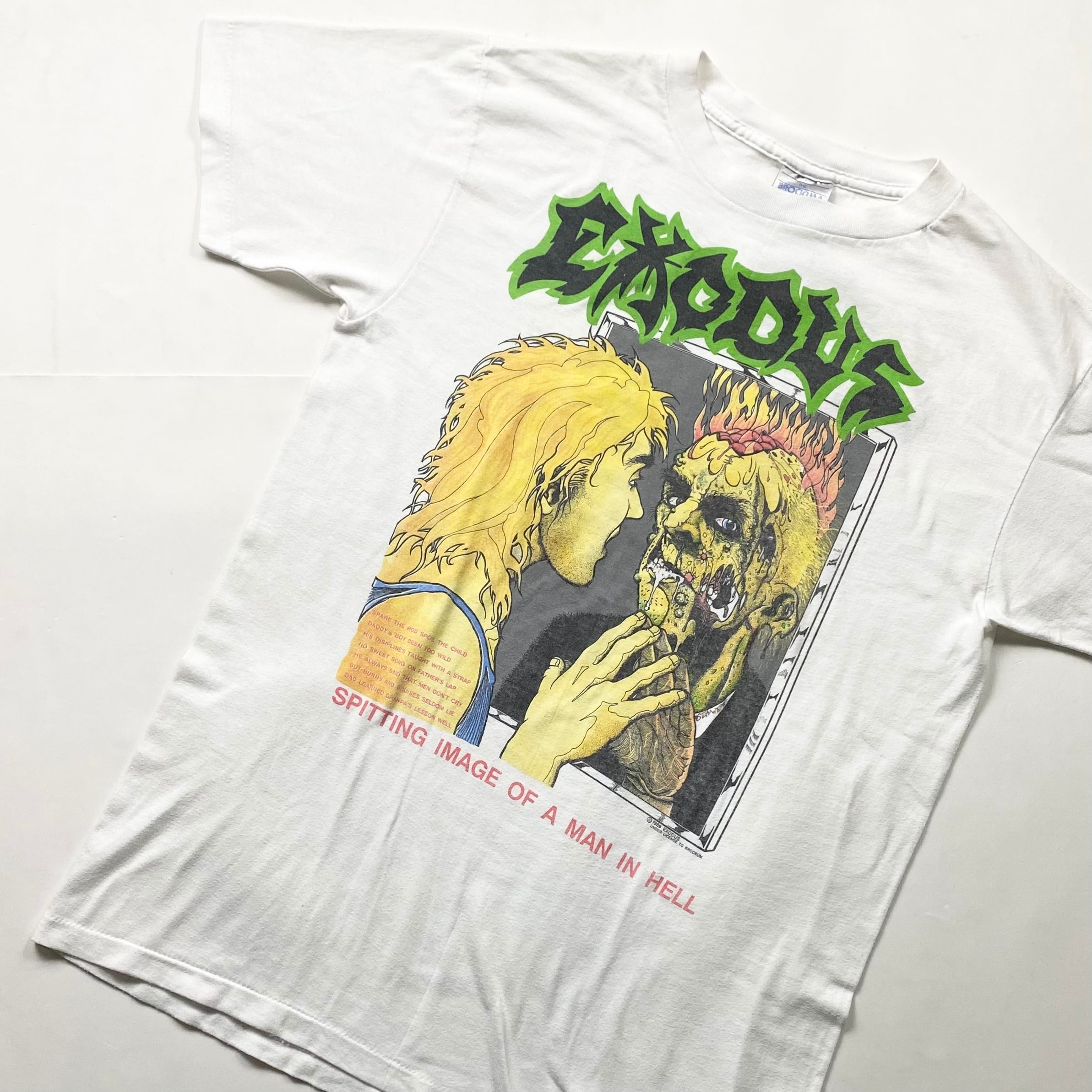 vintage 1989's EXODUS music tee “Like Father, Like Son” | NOIR ONLINE