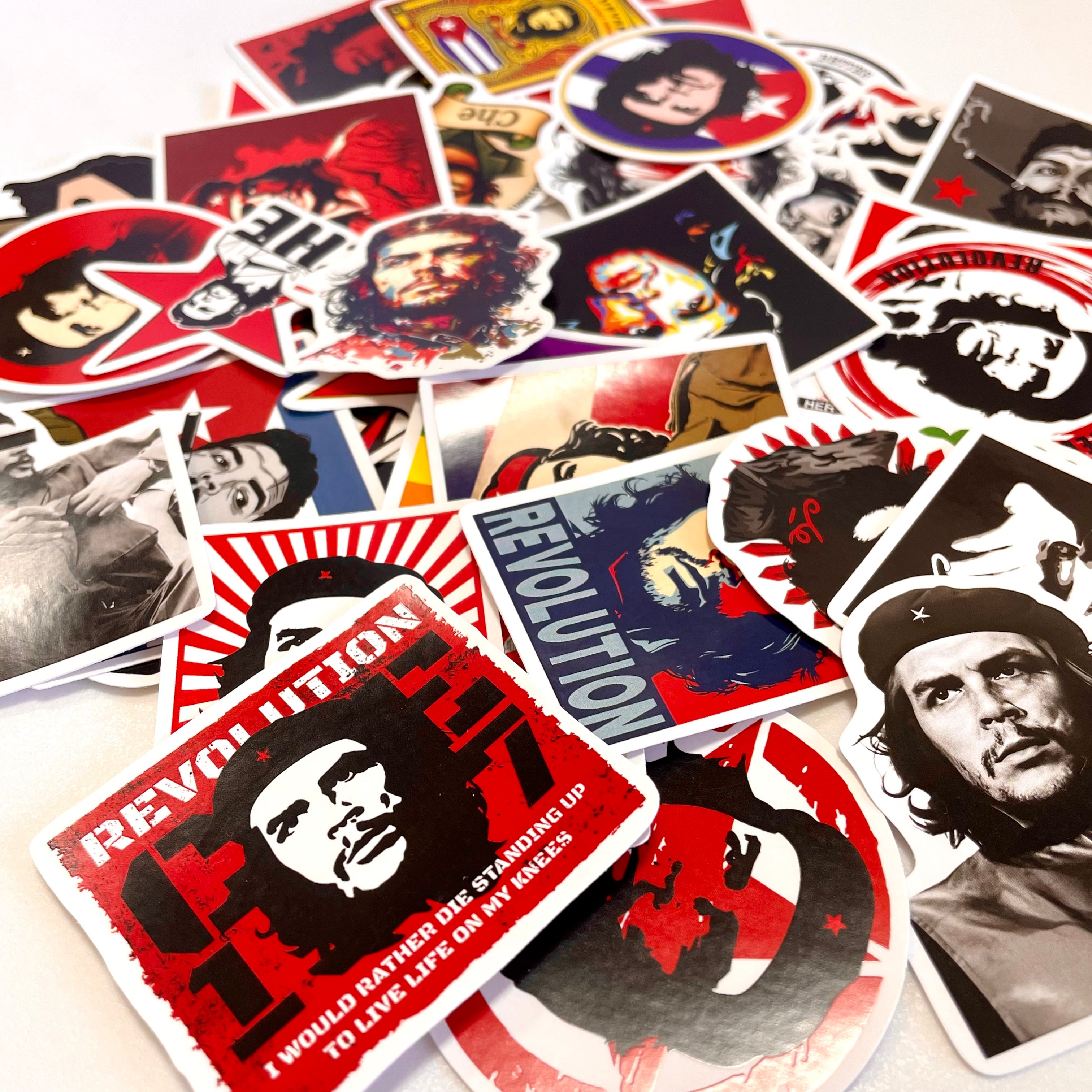 Che Guevara ステッカー 50枚入り チェ・ゲバラ キューバ Stickers