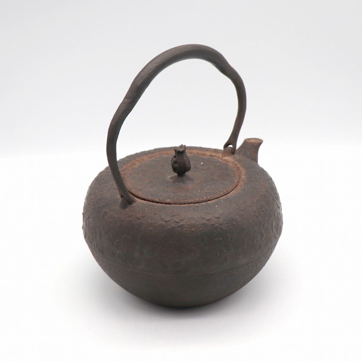 未使用品　南部照光堂　南部鉄瓶　南部鉄器　鉄瓶 50edf106e230534eab6a0ba01dee8b