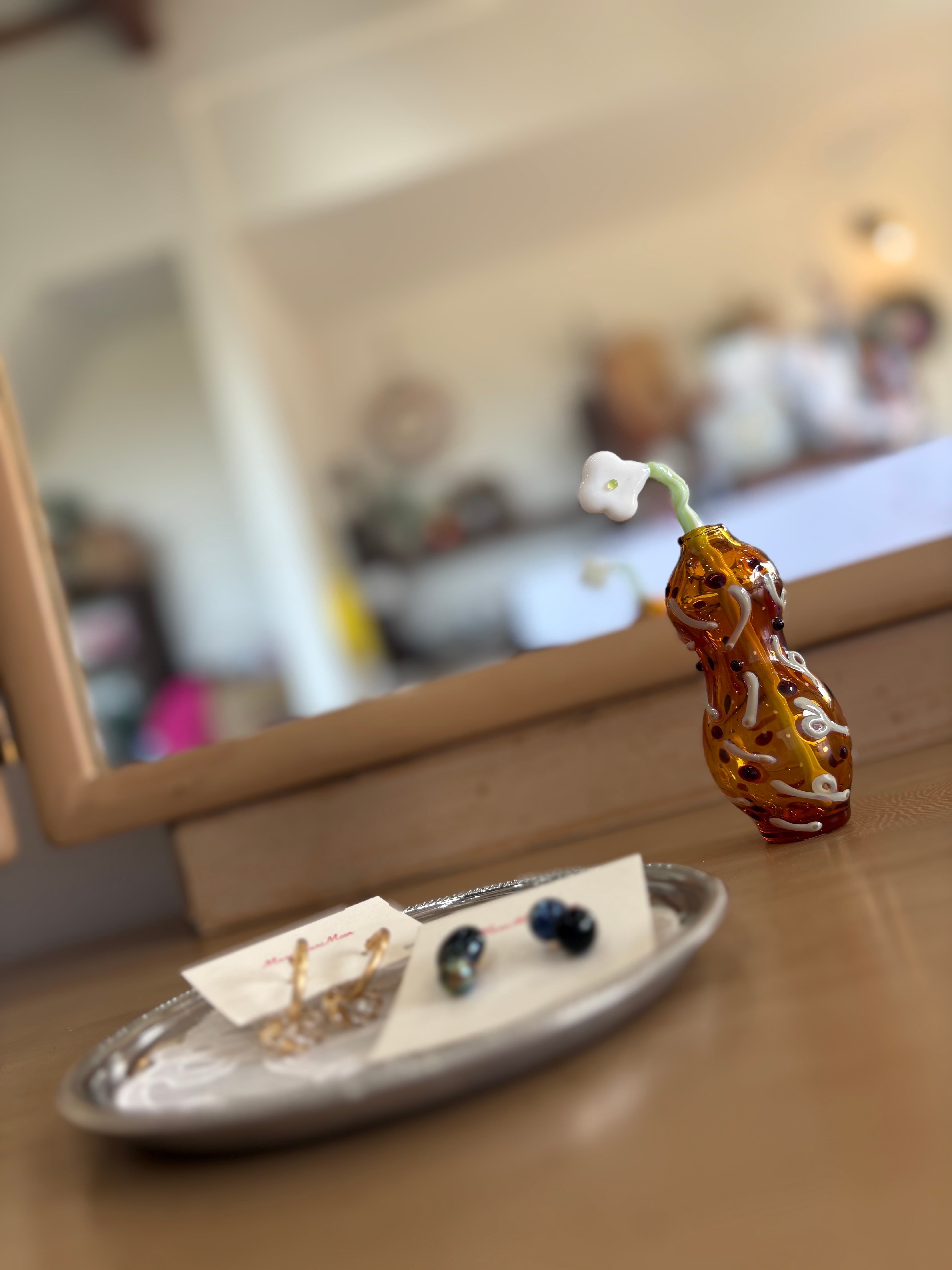 flower vaseとお花セット11 -ManiManiMoon- | yoyo store